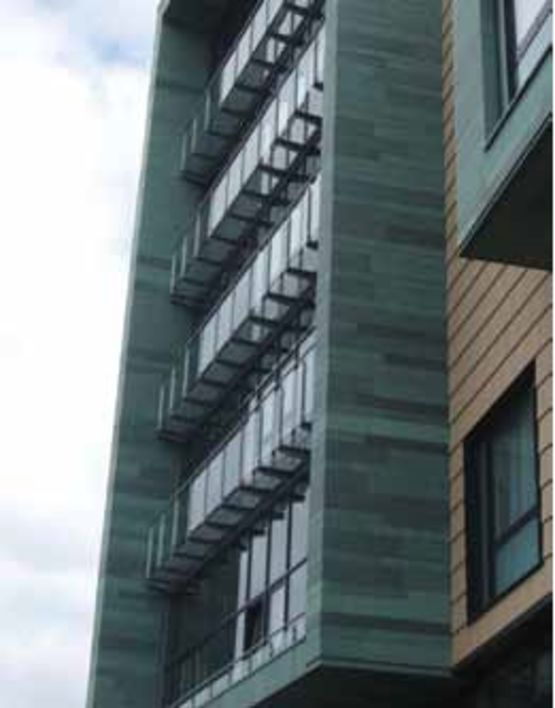 Revêtement de surface en cuivre pré-patiné | Nordic Green  - produit présenté par AURUBIS