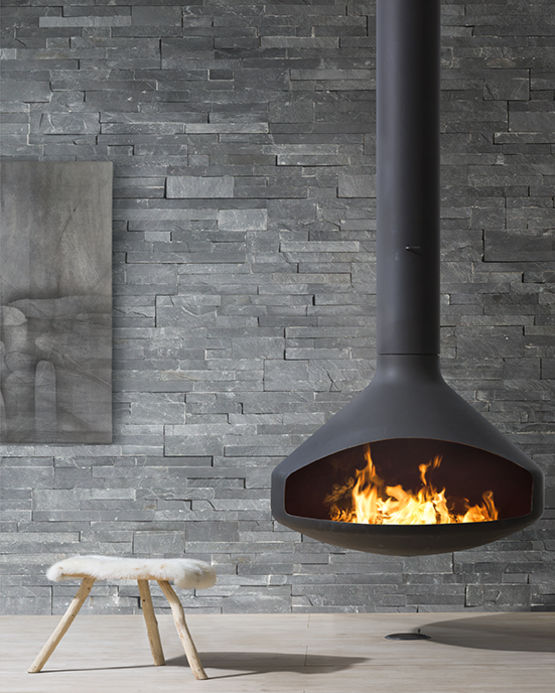 Revêtement décoratif en ardoise traditionnelle pour murs intérieurs | DECOPANEL ARDOISE - CUPA STONE