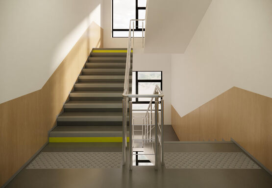 Revêtement en vinyle hétérogène | Tapiflex Escalier  - produit présenté par TARKETT