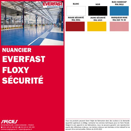  Revêtement époxy bi composant | EVERFAST FLOXY SÉCURITÉ - EVERFAST