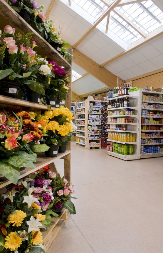  Revêtement époxydique décoratif en résine pour sols de cuisine U4P4S | Himfloor DS2000 4mm - Sol à base de résine