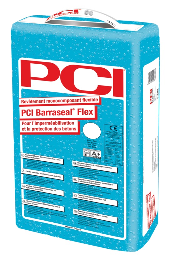  Revêtement flexible pour l&#039;imperméabilisation et la protection des bétons | PCI Barraseal Flex - BASF FRANCE SAS - DIVISION CONSTRUCTION CHEMICALS - PCI