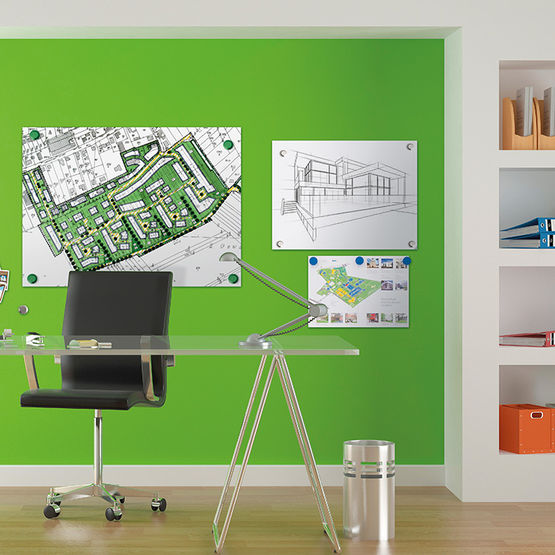 Revêtement mural magnétique: SYSTEXX Active Magnetic M22 et M39 - VITRULAN TEXTILE GLASS GMBH