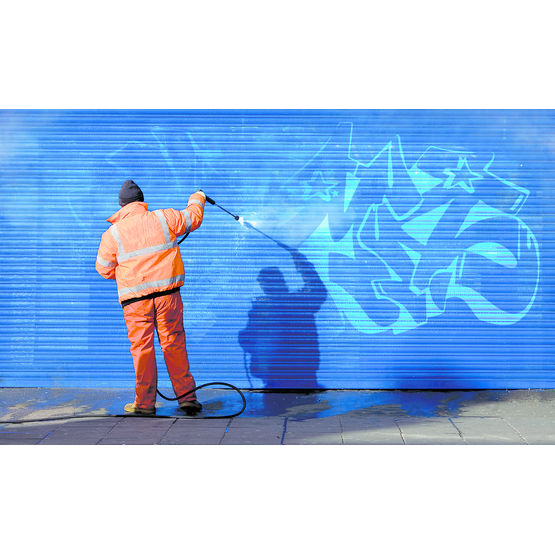 Revêtement organique anti graffiti sur panneau | Flontec