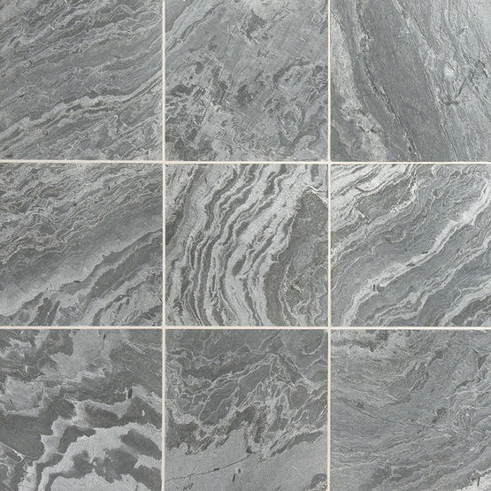  Revêtement quartzite pour murs et sols intérieurs et extérieurs | QUARTZITE SILVER GREY  - Carrelages en pierre naturelle ou reconstituée