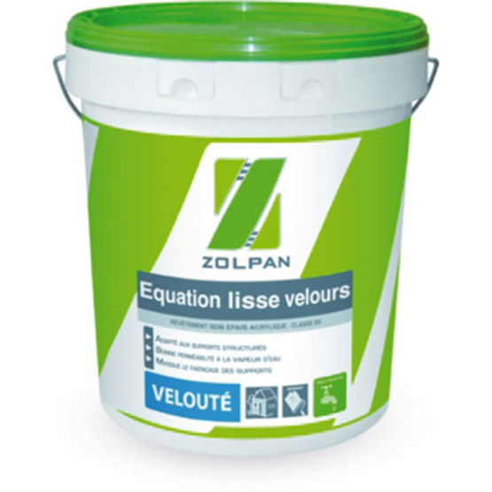 Revêtement semi-épais fongicide d&#039;aspect mat pommelé fin | Equation lisse velours