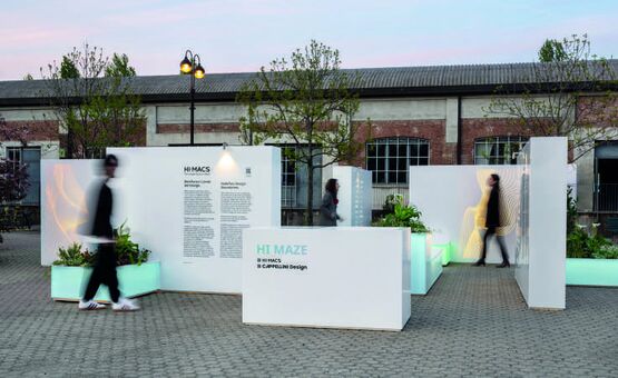 Revêtement Solid Surface | HIMACS matériau hygiénique thermoformable pour établissements éducatifs - produit présenté par HIMACS | LX HAUSYS EUROPE