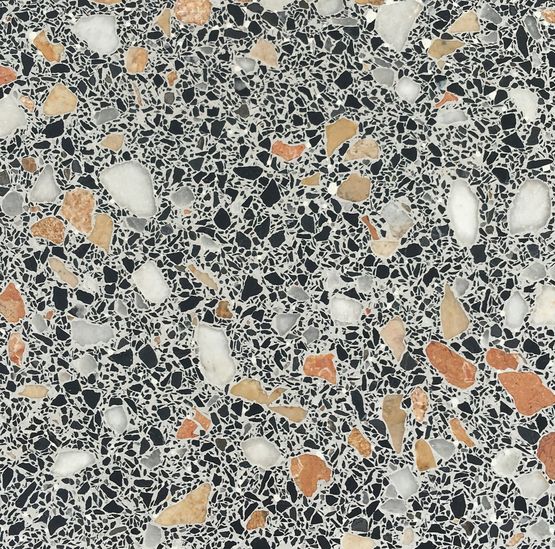  Revêtement Terrazzo marbre époxy coulé et poncé in situ | Himfloor DS 7000 - Sol à base de résine
