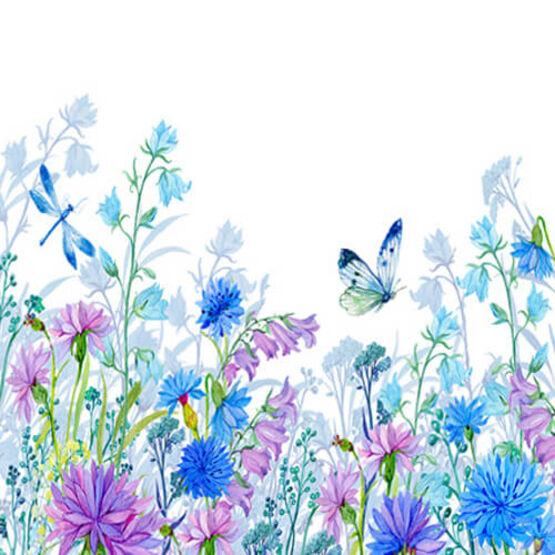  Revêtements muraux en tissu Jacquard neutre - Kanvazz UNLIMITED | Embracing Nature - Butterfly - KANVAZZ