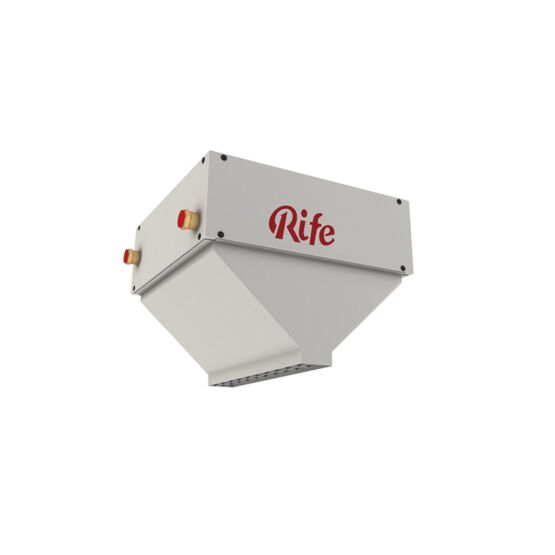 Rideau d’air thermique pour entrée de bâtiment | RFM-6 avec moteur haute vitesse