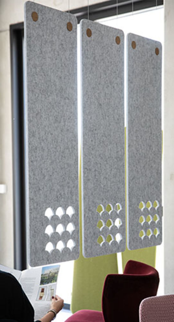  Rideau, écran et séparateur acoustique en polyester | Kinô - MYO - MYOPENSPACE