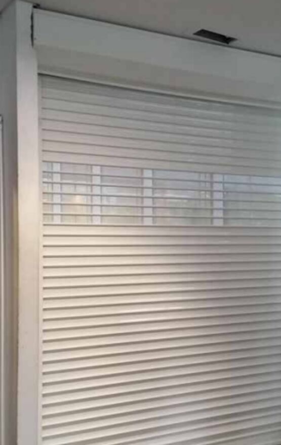  Rideau métallique isolé double paroi | Lames acier avec mousse isolante - Rideaux à lanières souples