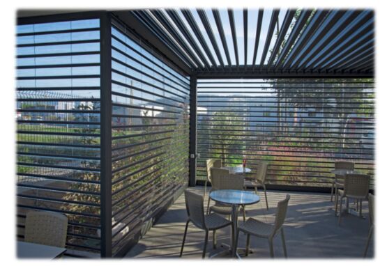  Rideau roulant transparent | RIDOCLAIR &amp; VOLETCLAIR en polycarbonate - CT FERMETURES