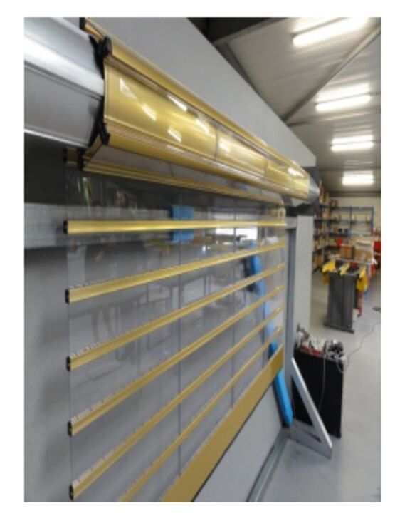 Rideau roulant transparent | RIDOCLAIR &amp; VOLETCLAIR en polycarbonate - produit présenté par CT FERMETURES