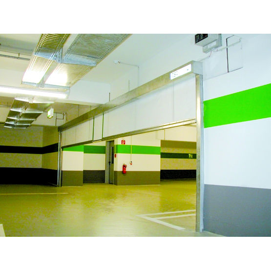 Rideau souple de compartimentage PF 1 heure | Ecoshield parking protector
