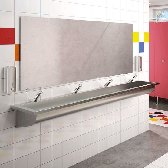  Robinet de lavabo temporisé à déclenchement souple | TEMPOSOFT 2  - DELABIE