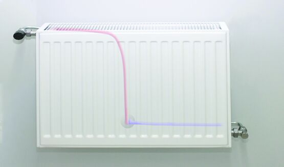  Robinet de radiateur à équilibrage dynamique et raccordement simple | Kit RK HDB - GIACOMINI