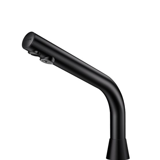 Robinet électronique de lavabo sur plage | BLACK BINOPTIC 488035 - DELABIE