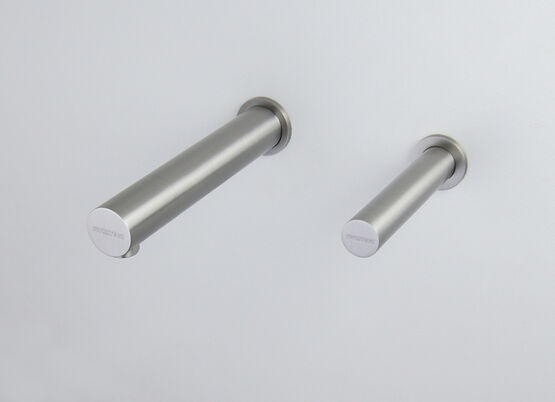 Robinet mural inox RONDEO sans contact - produit présenté par SUPRATECH