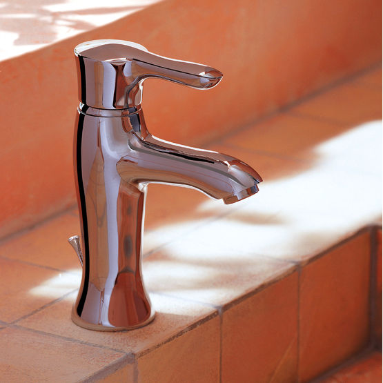 Robinetterie en acier chromé pour salle de bains | Amphora