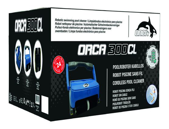 Robot aspirateur autonome pour piscine | ORCA 300CL - Réf 107105  - produit présenté par AQUALUX