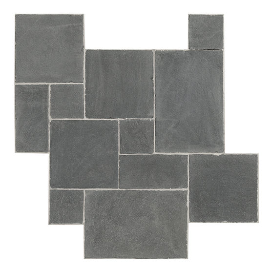 Roche calcaire dolomite grise et noire pour sols | CALCAIRE COTHA NOIR - produit présenté par CUPA STONE