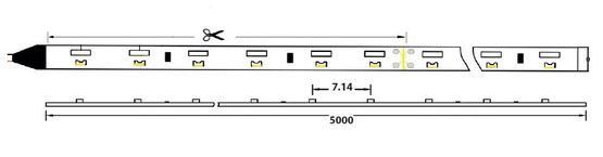Ruban Led Pro Side 90° sur circuit imprimable souple puissance 10W - IP20 | Néon France  - produit présenté par NÉON FRANCE