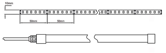  Ruban Led sur circuit imprimable souple 10W - IP67  | Neon Flex Led Top View 1010 - NÉON FRANCE