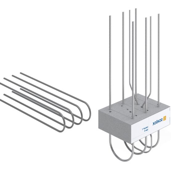  Rupteur de pont thermique pour acrotères et garde-corps en ITE | Isokorb A - SCHÖCK