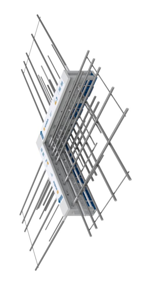 Rupteur de pont thermique pour balcons d’angle en porte-àfaux en ITE | Isokorb C - produit présenté par SCHÖCK
