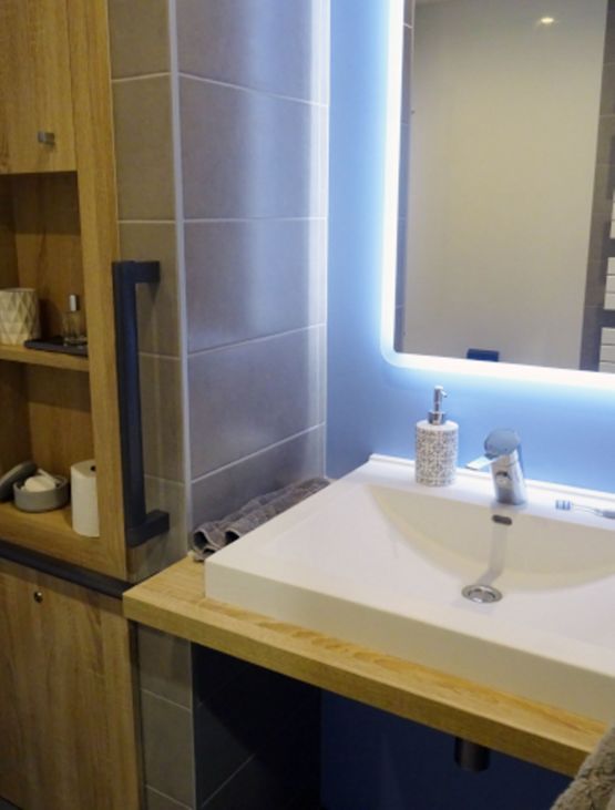  Salle de bain préfabriquée accessible et design | NORIA | Gamme BAUDET ACCESS - Salle de bain monobloc