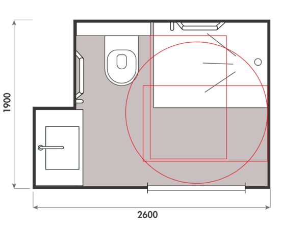 Salle de bain préfabriquée accessible et design | NORIA | Gamme BAUDET ACCESS - produit présenté par BAUDET