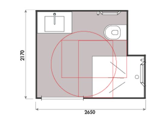  Salle de bain préfabriquée PMR en nombreuses finitions | ANOBIA | Gamme BAUDET ACCESS - Salle de bain monobloc