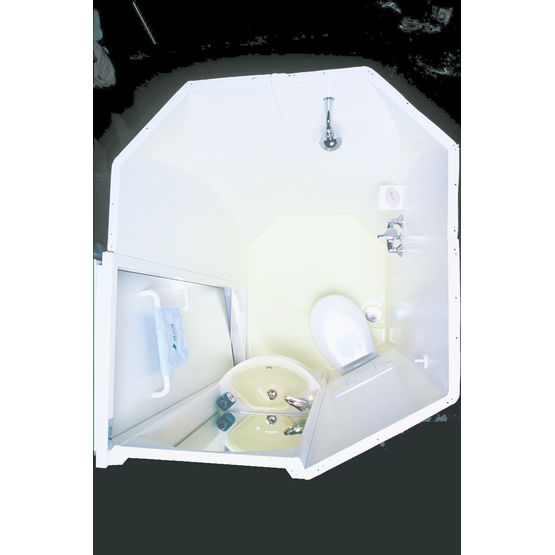 Salle de bains monobloc en matériau composite | Hydrogène
