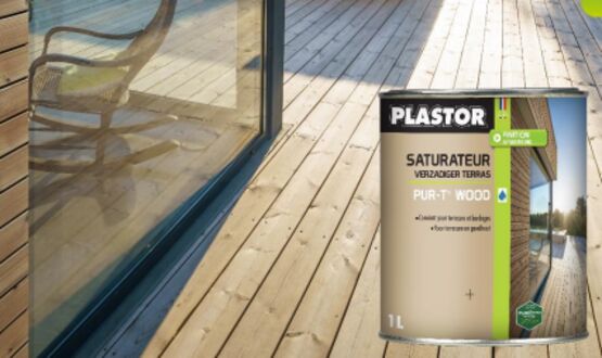 Saturateur biosourcé teintable | Pur-T Wood - Lasure ou saturateur aspect patiné