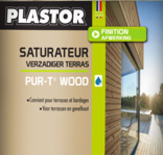 Saturateur biosourcé teintable | Pur-T Wood - produit présenté par PLASTOR