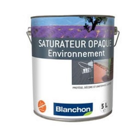 Saturateur opaque pour boiseries extérieures horizontales | Saturateur Opaque Environnement