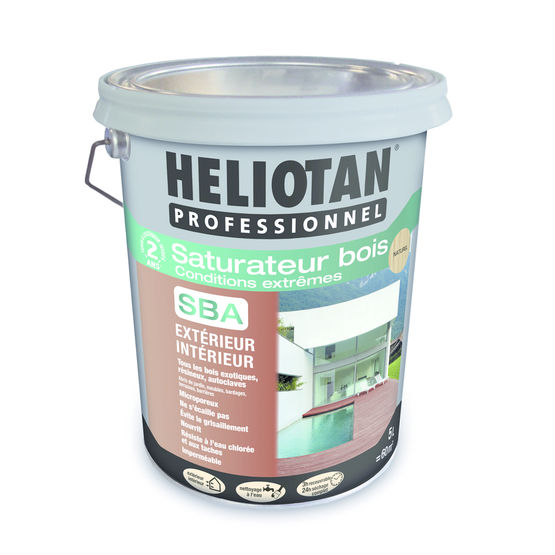 Saturateur pour protection du bois | Heliotan SBA