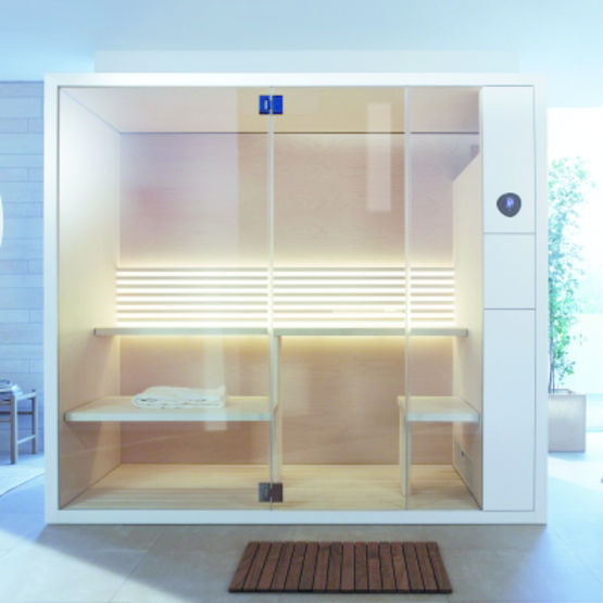 Sauna compact à paroi vitrée | Inipi B