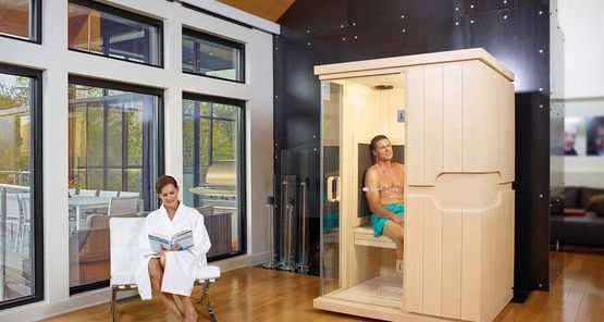 Sauna Infrarouge | Duo - Saunas et hammams préfabriqués
