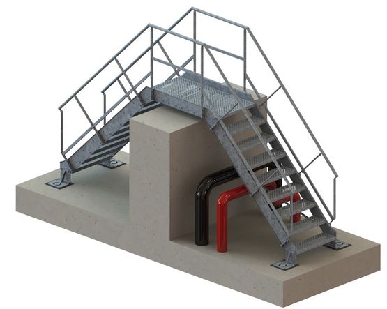  Saut de loup acier EN STOCK - ANOXA