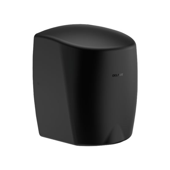 Sèche-mains automatique à air pulsé noir mat | HIGHFLOW Réf. 510622BK - DELABIE