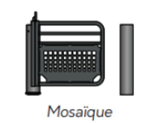 Sélectif d'accès piétons | U oscillant Standard – SEMCO - produit présenté par SEMCO