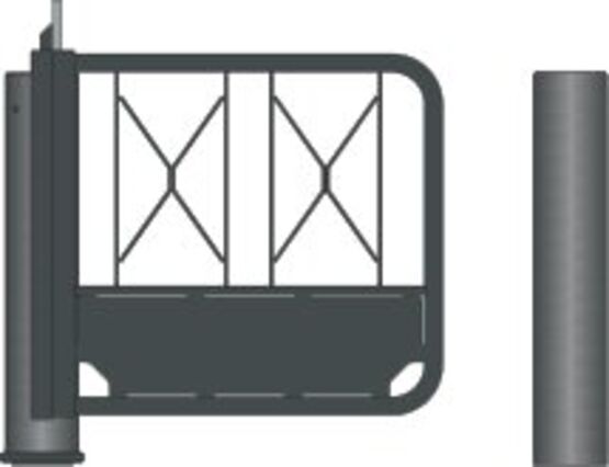 Sélectif d'accès piétons | U oscillant Standard – SEMCO - produit présenté par SEMCO