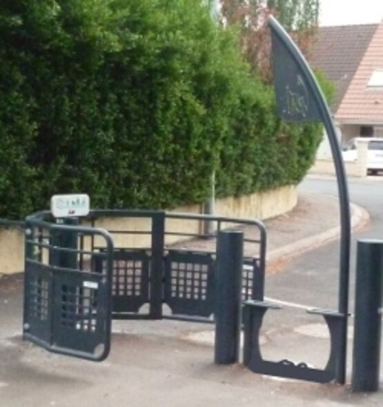  Sélectif d'accès | U oscillant avec pass'vélos SEMCO - Gamme de mobilier, autre mobilier