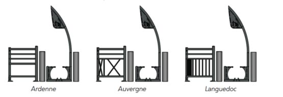 Sélectif de passage piétons | Passage piétons avec Pass’Vélos pour accès cyclable sécurisé - produit présenté par SEMCO