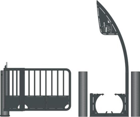 Sélectif de passage | U oscillant Optimum+ avec Pass’Vélos - produit présenté par SEMCO