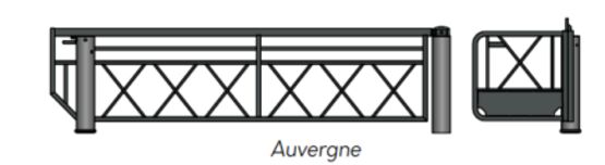 Sélectif grande largeur | Sélectif avec U oscillant standard pour contrôle d'accès - Porte spéciale