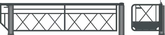  Sélectif grande largeur | Sélectif avec U oscillant standard pour contrôle d'accès - SEMCO