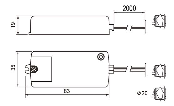  Sensor de détection de présence | Ruban Led - Interrupteurs